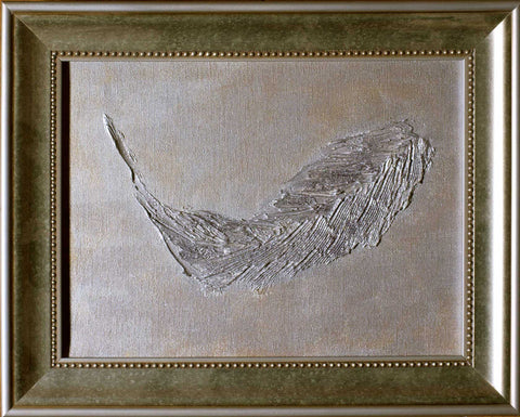 Silver Angel Feather