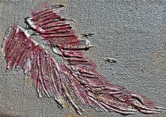 Arch Angel Uriel, Angel of Wisdom, Mini Angel Feather